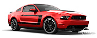 2012 Ford Mustang Boss - Race Red