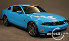 2010 / 2011 / 2012 Ford Mustang V6 GT Coupe Cabrio Shelby Boss Mach Cobra Farben Grabber Blue