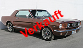 1966 Ford Mustang GT, Coupe, Emberglow