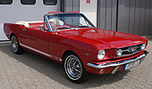 1966 Ford Mustang Cabriolet komplett restauriert, 289 V8 C4 Automatik